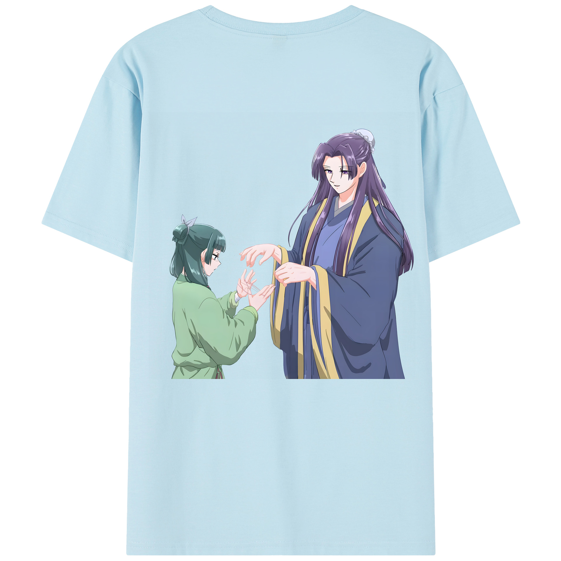 （画像用） 薬屋のひとりごと The Apothecary Diaries 綿100％半袖Tシャツ（背面プリント）